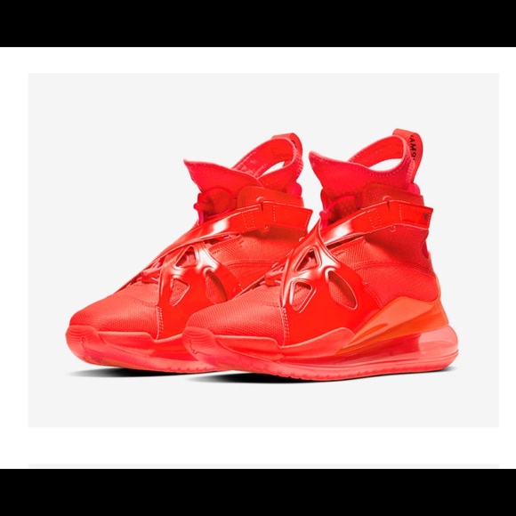 Nike Jordan Air Latitude 720 Bright Crimson Neon - Picture 15 of 16